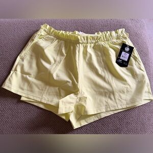 Women's Yellow Shorts